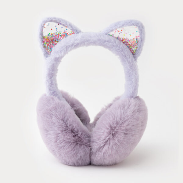 Creative Korean-Style Earmuffs for Winter: Quicksand Cat Ear Plush Ear Warmers, Cute Ear Protection for Adults, Wholesale