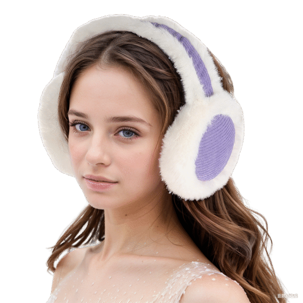Creative Korean-Style Earmuffs for Winter: Quicksand Cat Ear Plush Ear Warmers, Cute Ear Protection for Adults, Wholesale