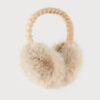 Cute Solid - colored Plush Imitation Fox - Fur Earmuffs for Winter - Simple and Personalized, Anti - cold Ear Protectors for Student Cyclists, Available for Wholesale
