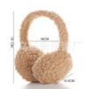 New Winter Plush Earmuffs | Student-Friendly & Stylish Solid-Color Earmuffs | Cute Design | Warm & Simple Ear Protector Essential | Wholesale Available