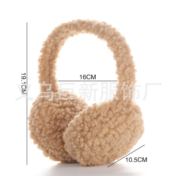 New Winter Plush Earmuffs | Student-Friendly & Stylish Solid-Color Earmuffs | Cute Design | Warm & Simple Ear Protector Essential | Wholesale Available
