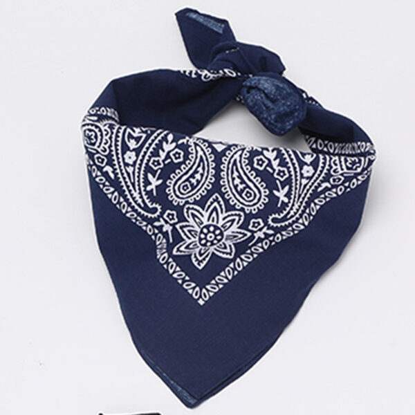 100% Polyester Sports Paisley Headscarf & Face Cover | Polyester Paisley Head Wrap | Multi-Functional Small Square Scarf for Cycling & Outdoor Use | Wholesale Available