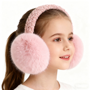 Cute Solid - colored Plush Imitation Fox - Fur Earmuffs for Winter - Simple and Personalized, Anti - cold Ear Protectors for Student Cyclists, Available for Wholesale