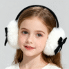 Cute Autumn - Winter Earmuffs with Creative Bowknot - Plush Warm Earmuffs for Girls, Anti - cold and Y2K - inspired, Available for Wholesale
