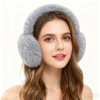 New Foldable Plush Earmuffs for Wholesale - Warm and Cold - resistant Earmuffs with Extra Lining for Women and Students in Winter
